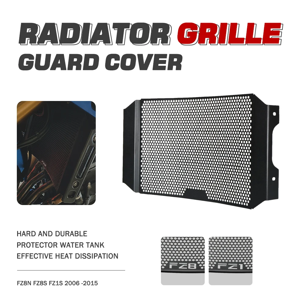 Motorcycle Aluminum Radiator Guard Protector Grille Grill Cover For Yamaha FZ1S FZ1N 2006-2015 FZ8N FZ8S 2011-2015 FZ 1S/N 8S/N
Motorcycle Aluminum Radiator Guard Protector Grille Grill Cover For Yamaha FZ1S FZ1N 2006-2015 FZ8N FZ8S 2011-2015 FZ 1S/N 8S/N