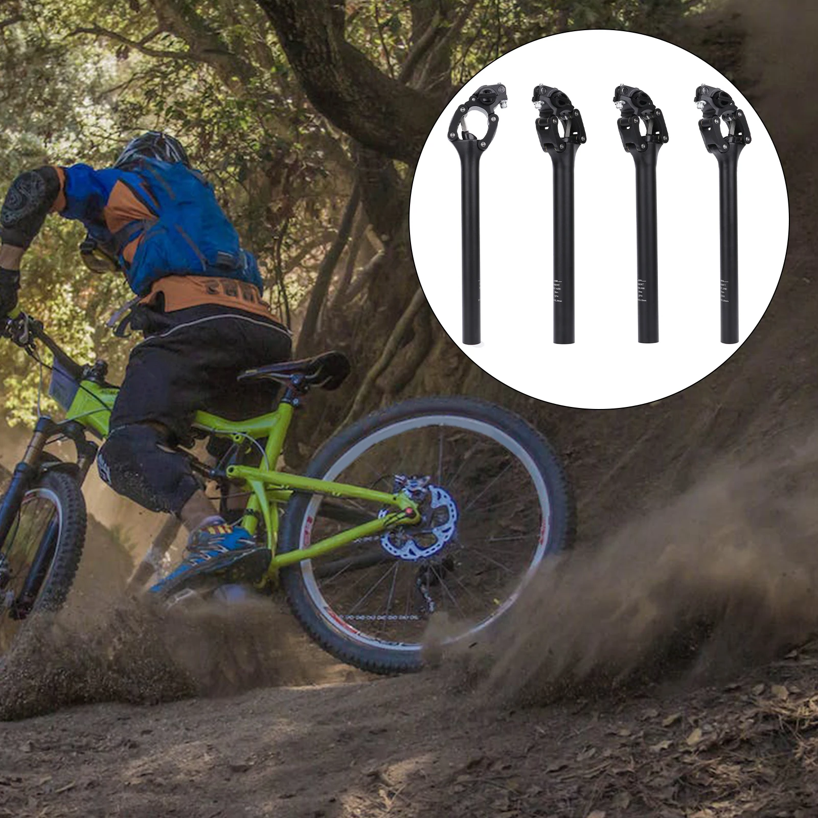 DNM Suspension Mountain Bike Bicycle Seatpost Shock Absorber Post Shockstop 27.2mm 30.9mm 31.6mm Riding Seat Post Bike Parts
DNM Suspension Mountain Bike Bicycle Seatpost Shock Absorber Post Shockstop 27.2mm 30.9mm 31.6mm Riding Seat Post Bike Parts