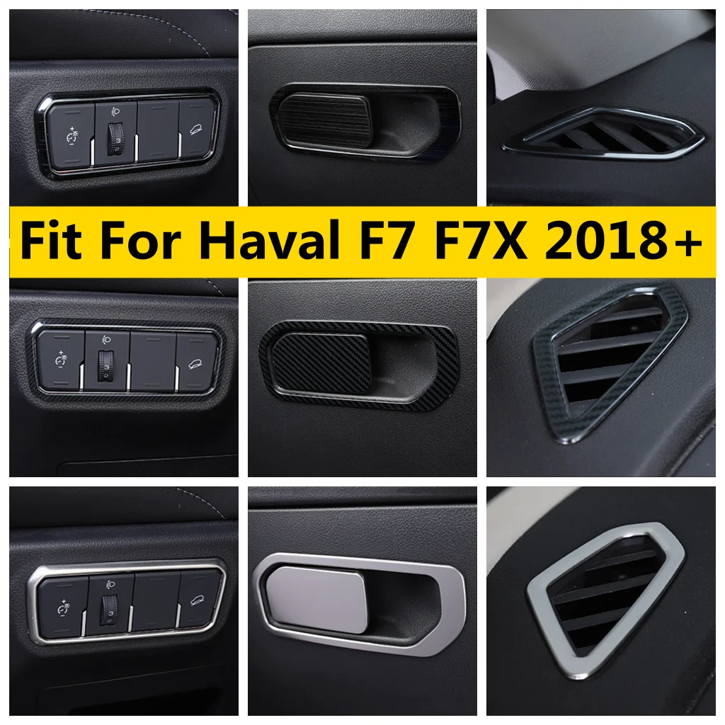 HeadLights Lamp Button / Glove Box Seqiun / Air Conditioning Outlet Frame Cover Trim For Haval F7 F7X 2018 - 2022 Accessories
HeadLights Lamp Button / Glove Box Seqiun / Air Conditioning Outlet Frame Cover Trim For Haval F7 F7X 2018 - 2022 Accessories