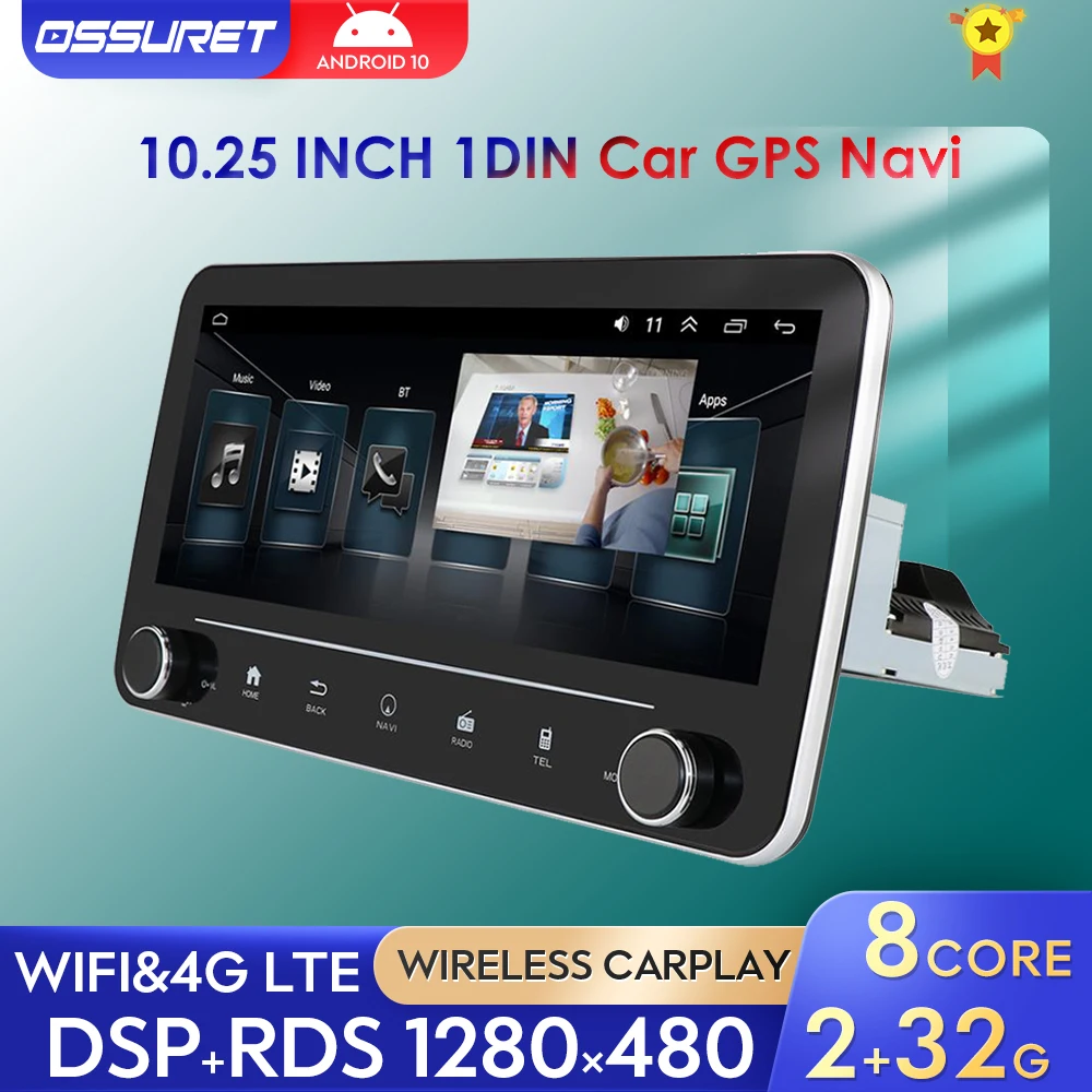 Автомагнитола 1DIN на Android 10, мультимедийный плеер, 10,25 дюйма, универсальный Головной блок для BMW Benz, автомобильное Авторадио с GPS Навигатором, ...
Автомагнитола 1DIN на Android 10, мультимедийный плеер, 10,25 дюйма, универсальный Головной блок для BMW Benz, автомобильное Авторадио с GPS Навигатором, ...