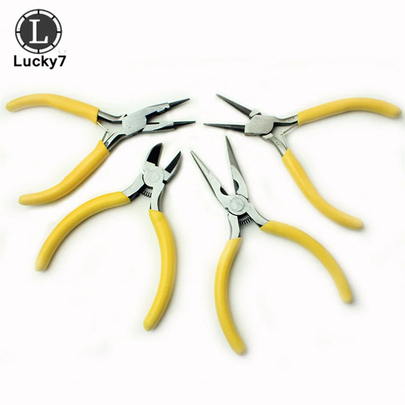 Pick-Up Tools Multifunctional Mini Pliers Handmade Jewelry Pliers Flat Pliers Round Jewelry Pliers Diagonal Pliers Set Tweezers
Pick-Up Tools Multifunctional Mini Pliers Handmade Jewelry Pliers Flat Pliers Round Jewelry Pliers Diagonal Pliers Set Tweezers