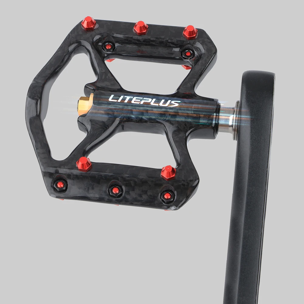 Durable And Practical High Quality Brand New Outdoor Pedal Bicycle 181g/pair Accessories Carbon Fiber+Titanium Alloy
Durable And Practical High Quality Brand New Outdoor Pedal Bicycle 181g/pair Accessories Carbon Fiber+Titanium Alloy