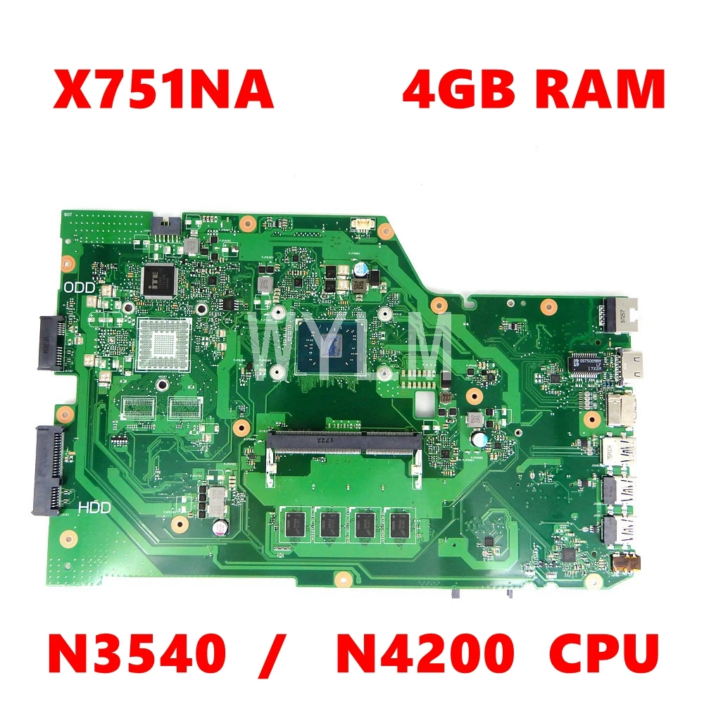 Материнская плата X751MA MAIN_BD._ 4G/N2930/AS 4 ГБ ОЗУ 90NB0610-R00030, материнская плата REV2.0 для ASUS X751MA X751M X751MD, материнская плата для ноутбука, 100% протестирова...
Материнская плата X751MA MAIN_BD._ 4G/N2930/AS 4 ГБ ОЗУ 90NB0610-R00030, материнская плата REV2.0 для ASUS X751MA X751M X751MD, материнская плата для ноутбука, 100% протестирова...