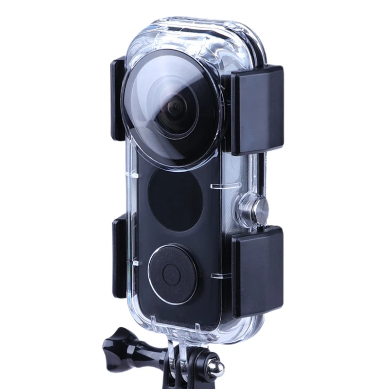 40m/131ft Waterproof Case Underwater Housing Diving Shell Protective Cover Compatible with Insta-360 One X2 Panoramic Camera
40m/131ft Waterproof Case Underwater Housing Diving Shell Protective Cover Compatible with Insta-360 One X2 Panoramic Camera