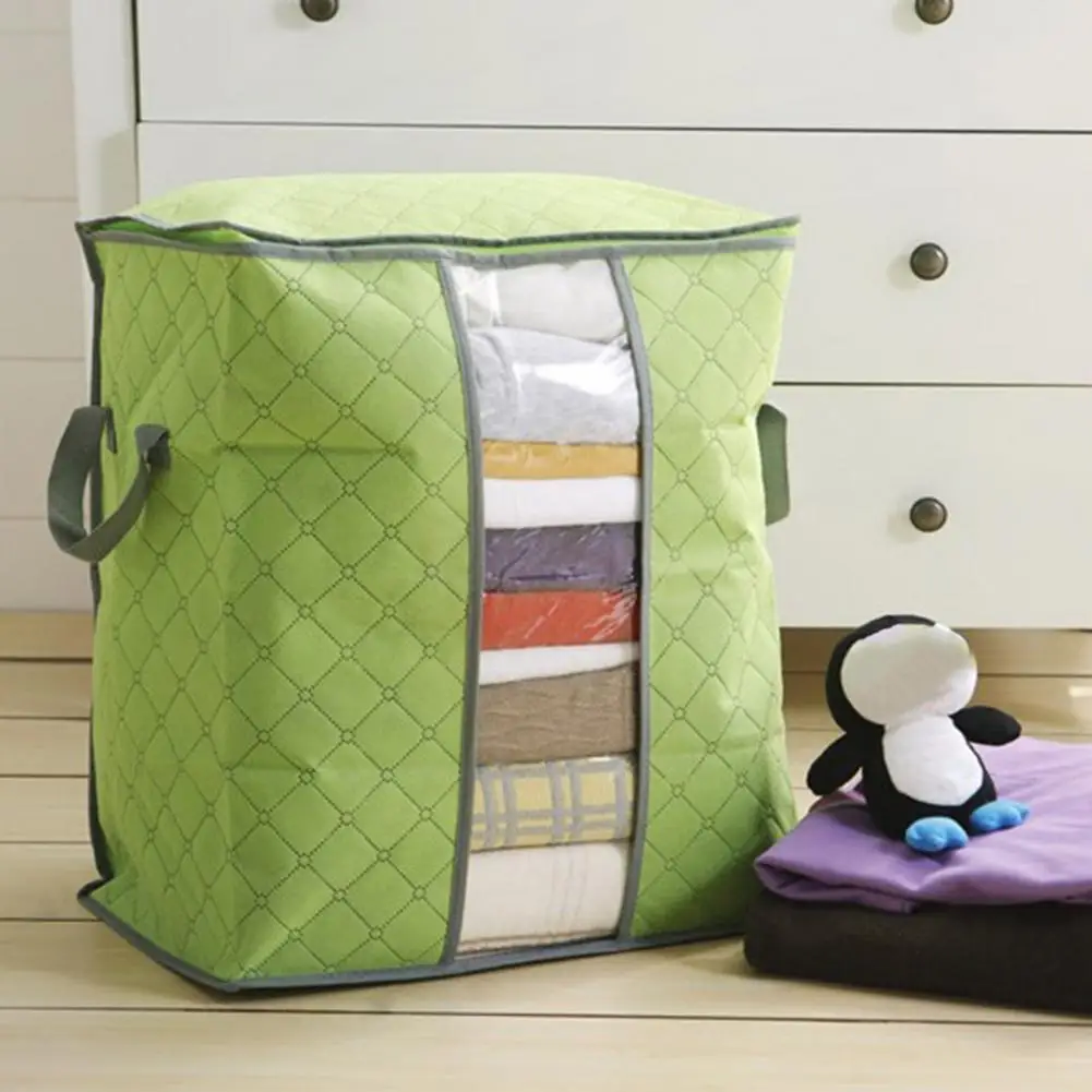 Foldable Storage Box Portable Clothes Organizer Tidy Pouch Suitcase Non-woven Home Storage Box Quilt Storage Container Bag Box
Foldable Storage Box Portable Clothes Organizer Tidy Pouch Suitcase Non-woven Home Storage Box Quilt Storage Container Bag Box