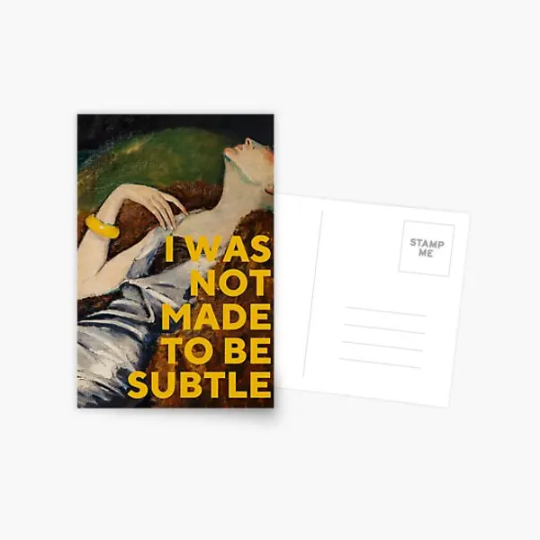 Я не был сделан, чтобы быть тонкой открыткой, Декор, стиль, современная картина, мультфильм, модная простая фотооткрытка, фотожизнь, спальня, ...
Я не был сделан, чтобы быть тонкой открыткой, Декор, стиль, современная картина, мультфильм, модная простая фотооткрытка, фотожизнь, спальня, ...