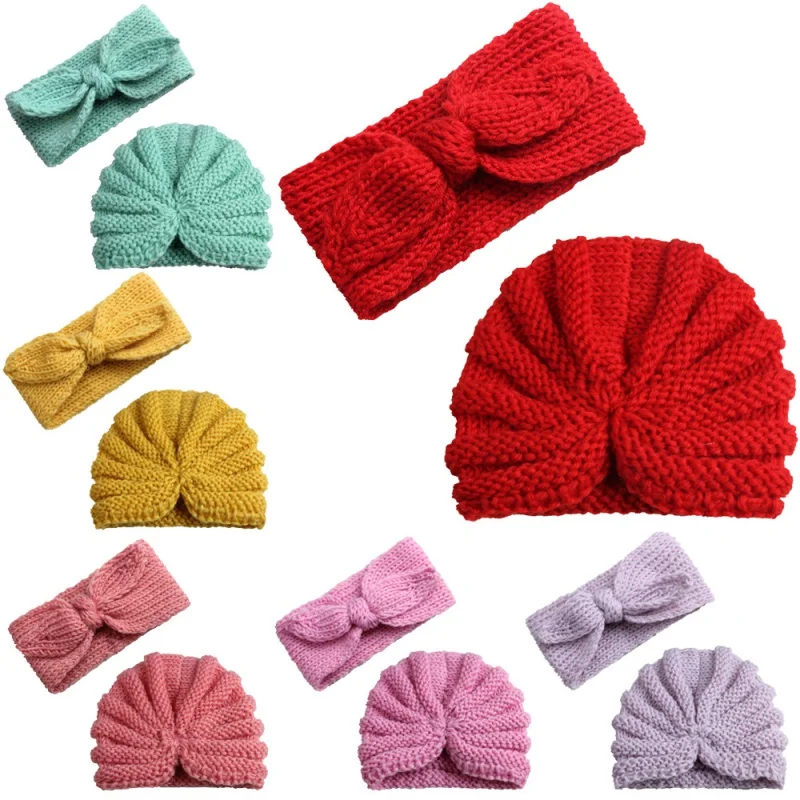 Autumn and Winter New Two-Piece Baby Clothes Wool Children's Warm Baby Rabbit Ear Hair Band Knitted Hat
Autumn and Winter New Two-Piece Baby Clothes Wool Children's Warm Baby Rabbit Ear Hair Band Knitted Hat
