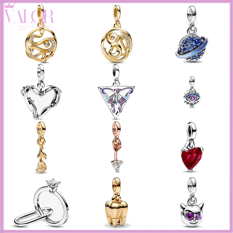European And American Brand New 925 Silver Connector Links Charms Eye Dangle Fit Original Bracelet DIY Women Jewelry Gift
European And American Brand New 925 Silver Connector Links Charms Eye Dangle Fit Original Bracelet DIY Women Jewelry Gift