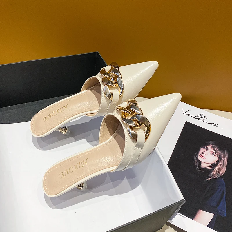 Hot Patent Leather Pointed Toe Women Sandals 2021 Summer Female High Heels Stiletto Beach Sandals Zapatillas Mujer Casa 35-40
Hot Patent Leather Pointed Toe Women Sandals 2021 Summer Female High Heels Stiletto Beach Sandals Zapatillas Mujer Casa 35-40