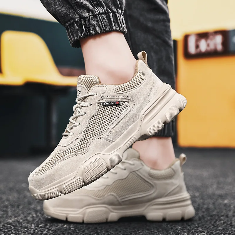 Fashion Men's Labor Casual Sneakers Skateboarding Shoes PU Flats Shoes Students Outdoor Sneakers Street Shoes
Fashion Men's Labor Casual Sneakers Skateboarding Shoes PU Flats Shoes Students Outdoor Sneakers Street Shoes