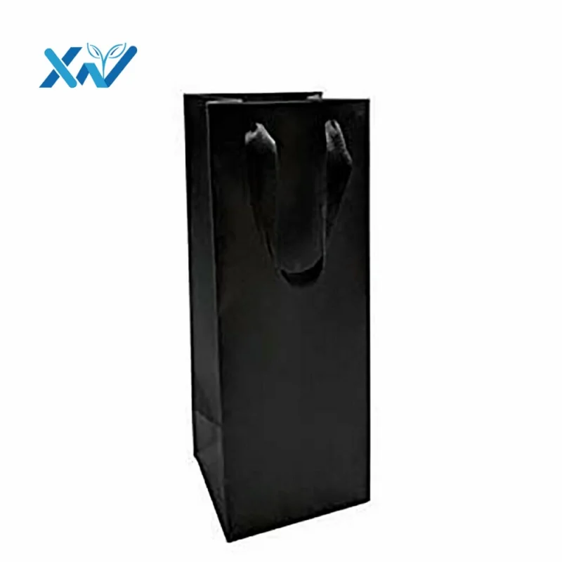 Wholesale Disposable Foldable Single Double Black Bulk Kraft Wine Bottle Paper Bag For Wine Bottles
Wholesale Disposable Foldable Single Double Black Bulk Kraft Wine Bottle Paper Bag For Wine Bottles