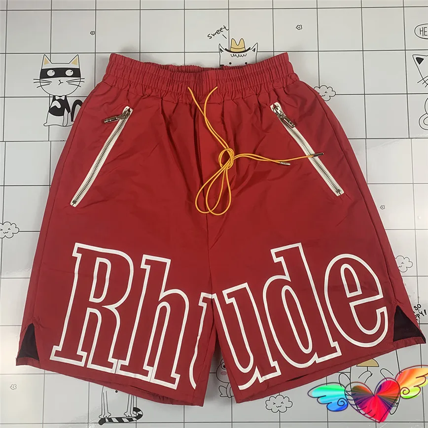 2022ss Red Rhude Shorts Men Women 1:1 High Quality Rhude RH Logo Shorts PREMIUM WASHED NYLON Summer Casual Breeches
2022ss Red Rhude Shorts Men Women 1:1 High Quality Rhude RH Logo Shorts PREMIUM WASHED NYLON Summer Casual Breeches