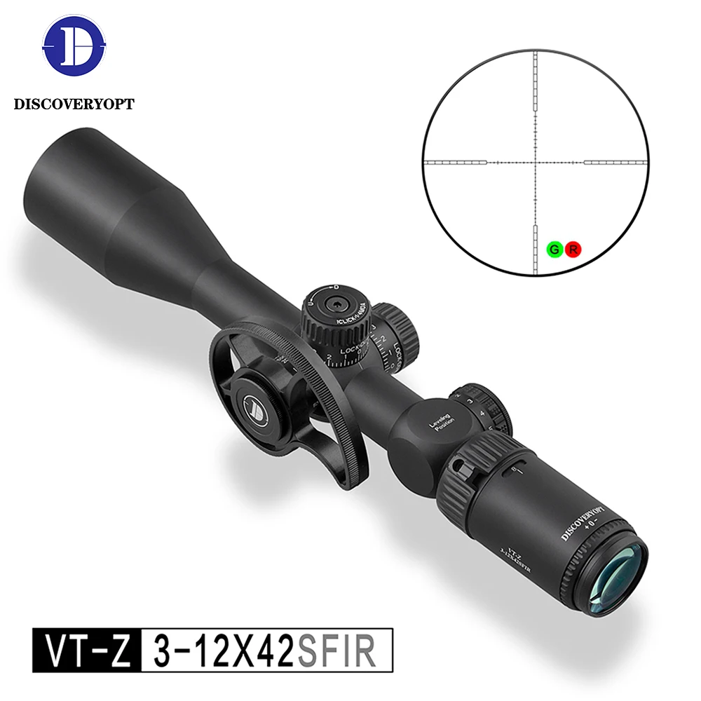 Профессиональный охотничий оптический прицел Discovery VT-Z 3-12X42SFIR, оптический прицел для. 177 .22lr .25 калибра с большим ручным колесом
Профессиональный охотничий оптический прицел Discovery VT-Z 3-12X42SFIR, оптический прицел для. 177 .22lr .25 калибра с большим ручным колесом