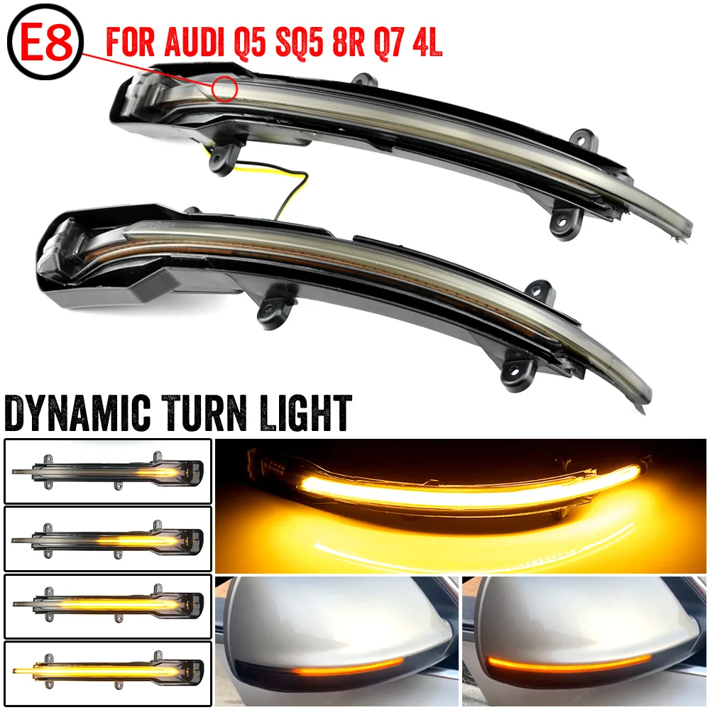 LED Dynamic Turn Signal Light Flowing Water Blinker For Audi Q5 SQ5 8R 2008-2017 Q7 SQ7 4L Facelift 2009-2015 Flashing Light
LED Dynamic Turn Signal Light Flowing Water Blinker For Audi Q5 SQ5 8R 2008-2017 Q7 SQ7 4L Facelift 2009-2015 Flashing Light