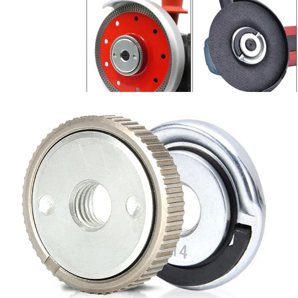 2PCS Locking Plate Chuck For M14 Angle Grinder Chuck Tools Quick Clamping Quick Release Nut Self-locking M14 Thread Accessories
2PCS Locking Plate Chuck For M14 Angle Grinder Chuck Tools Quick Clamping Quick Release Nut Self-locking M14 Thread Accessories