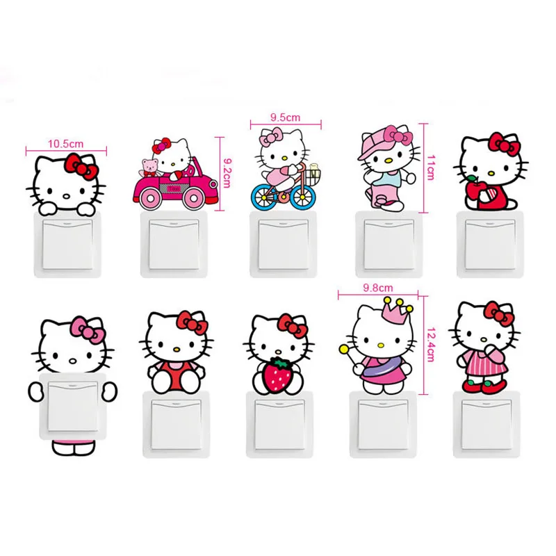 Kawaii Switch Stickers Sanrio HelloKittys Doraemon Cartoon Anime Doll Creative Decoration Stickers Bedroom Wall Stickers
Kawaii Switch Stickers Sanrio HelloKittys Doraemon Cartoon Anime Doll Creative Decoration Stickers Bedroom Wall Stickers