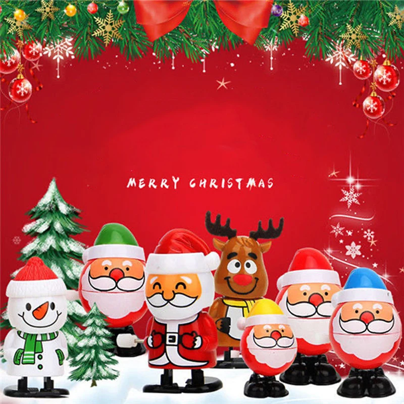 Children Cartoon Christmas Santa Claus Snowman Elk Bear Penguin Walk Model Toys Xmas Kid Creative Action Figure Gift
Children Cartoon Christmas Santa Claus Snowman Elk Bear Penguin Walk Model Toys Xmas Kid Creative Action Figure Gift