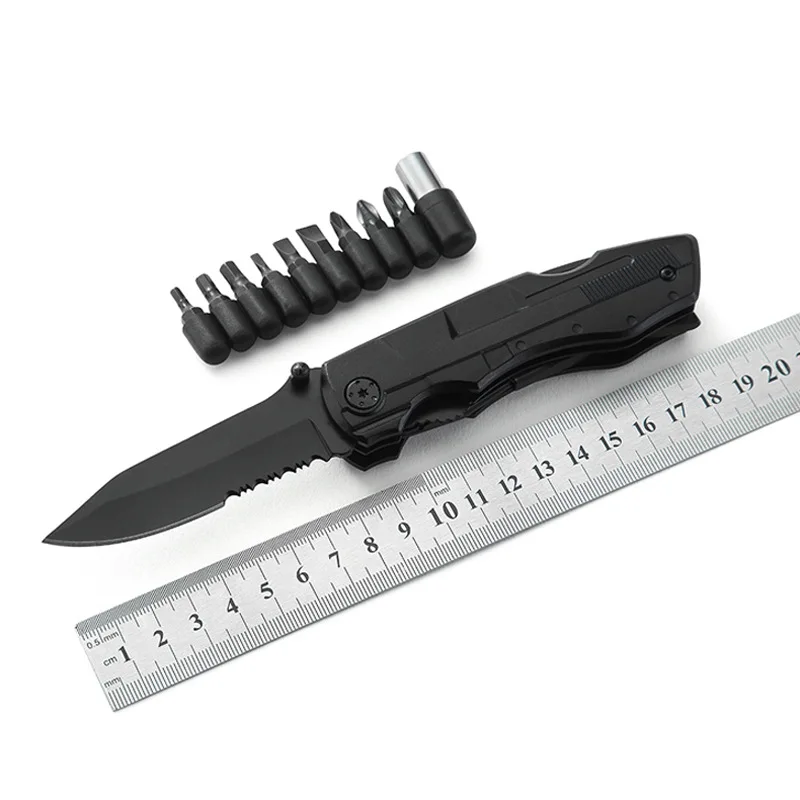 10 In 1 Outdoor Multifunctional Knife Pliers Tactical Knife Pocket Folding Knife with Pliers Survival Camping Hiking Hunting
10 In 1 Outdoor Multifunctional Knife Pliers Tactical Knife Pocket Folding Knife with Pliers Survival Camping Hiking Hunting