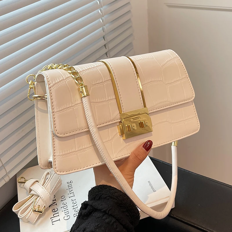 Small Bag for Women Summer Versatile 2023 Trendy Niche One Shoulder Crossbody Chain Underarm Bag Solid Fashion Bag High Quality
Small Bag for Women Summer Versatile 2023 Trendy Niche One Shoulder Crossbody Chain Underarm Bag Solid Fashion Bag High Quality