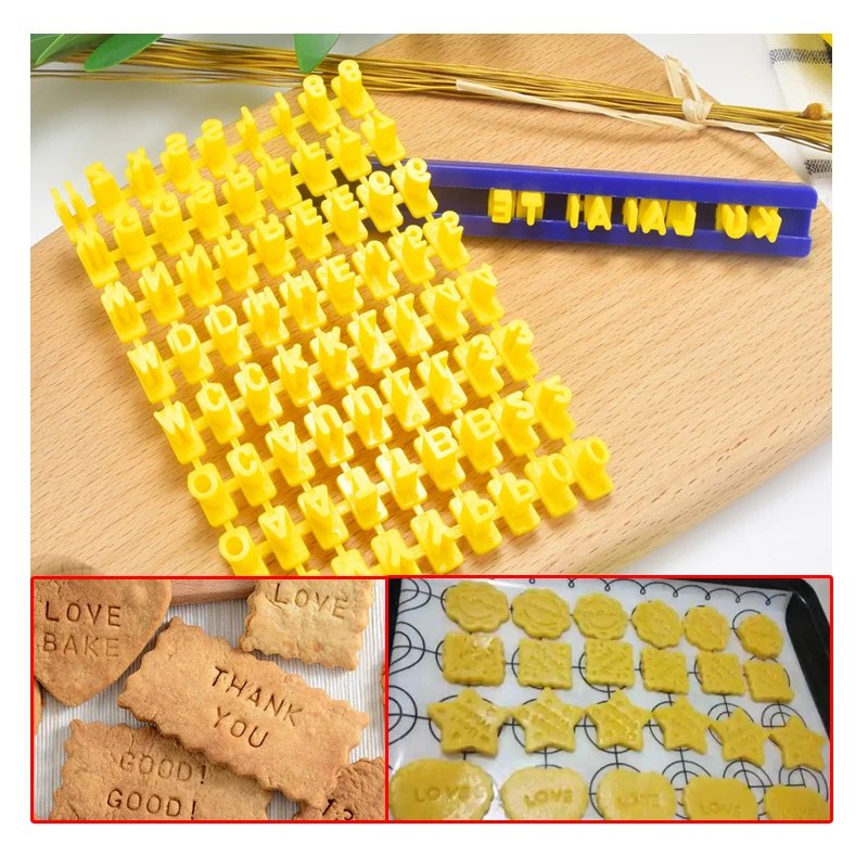 Creative English Alphanumeric Symbols Stamp Modeling Stamp Biscuit Mold Baking Mold
Creative English Alphanumeric Symbols Stamp Modeling Stamp Biscuit Mold Baking Mold