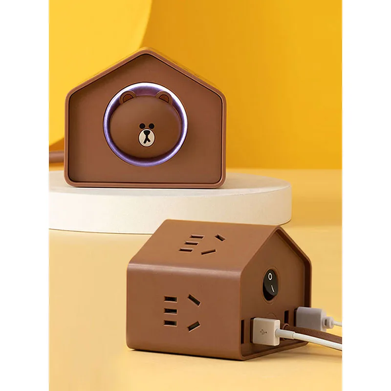 Line Friends Brown Sally Household Socket Porous Mobile Phone Usb Charging Plug Small Night Light Patch Board
Line Friends Brown Sally Household Socket Porous Mobile Phone Usb Charging Plug Small Night Light Patch Board