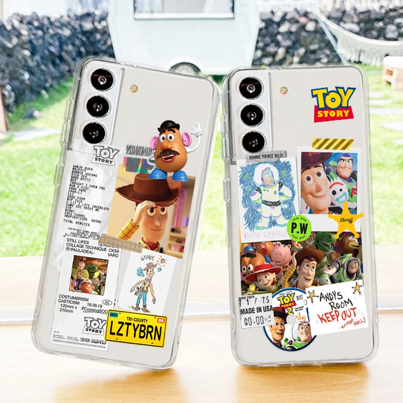 Disney Toy Story Poster Phone Case For Samsung S23 S22 S21 S20 FE Ultra Pro Lite S10 S10E S9 S8 Plus 5G Transparent Cover
Disney Toy Story Poster Phone Case For Samsung S23 S22 S21 S20 FE Ultra Pro Lite S10 S10E S9 S8 Plus 5G Transparent Cover