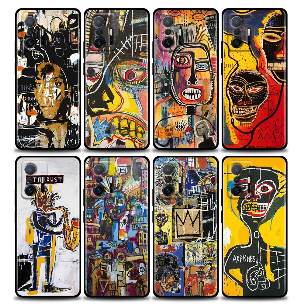 Phone Case for Xiaomi Mi 11i 12 12X 11 11X 11T Case Poco X3 NFC M3 Pro F3 GT M4 Cover J-Jean-Michel Basquiat Art Graffiti
Phone Case for Xiaomi Mi 11i 12 12X 11 11X 11T Case Poco X3 NFC M3 Pro F3 GT M4 Cover J-Jean-Michel Basquiat Art Graffiti