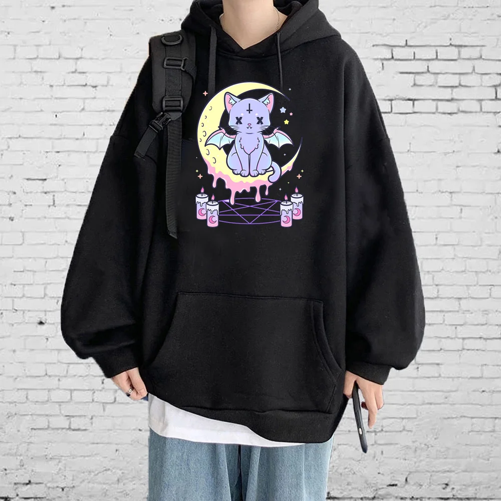 Худи Pastel Goth Женская Аниме, одежда в эстетике, рубашка с капюшоном, Женский Топ с длинным рукавом, пуловер
Худи Pastel Goth Женская Аниме, одежда в эстетике, рубашка с капюшоном, Женский Топ с длинным рукавом, пуловер