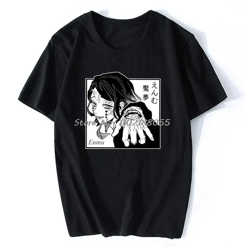Japan Anime Demon Slayer T Shirt Cool Enmu Graphic TShirt Women Men Anime T-Shirt Cotton Tees Streetwear Oversize
Japan Anime Demon Slayer T Shirt Cool Enmu Graphic TShirt Women Men Anime T-Shirt Cotton Tees Streetwear Oversize