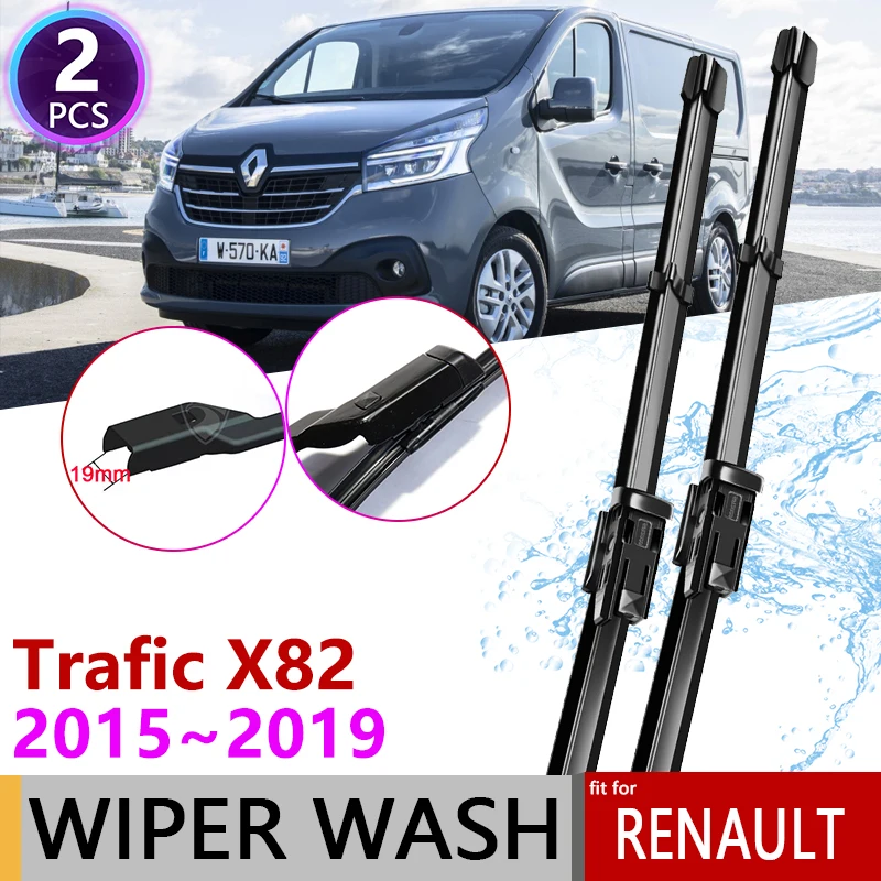 Щетки стеклоочистителя для Renault Trafic X82, 2016, 2017, 2018, 2019
Щетки стеклоочистителя для Renault Trafic X82, 2016, 2017, 2018, 2019