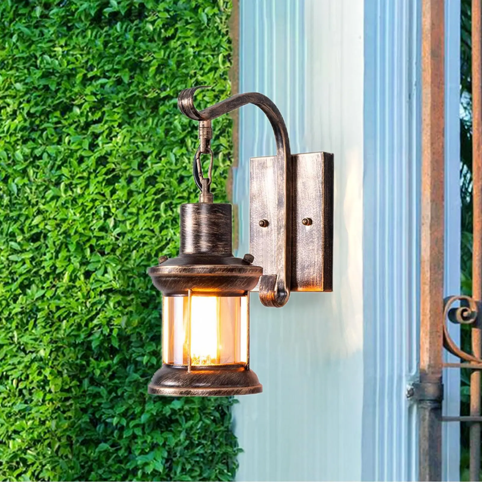 Retro Wall Lamp E27 110V-240V Glass Shade Cover Decorative for Hotel Restaurant Cafe
Retro Wall Lamp E27 110V-240V Glass Shade Cover Decorative for Hotel Restaurant Cafe
