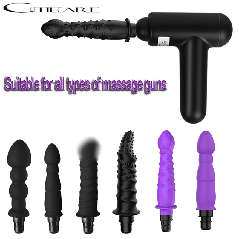 Massage gun head Fascia gun accessories head silicone extended massage head washable privacy massage
Massage gun head Fascia gun accessories head silicone extended massage head washable privacy massage