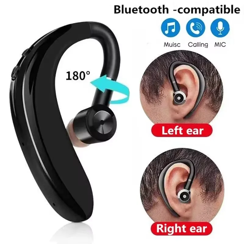 S109 Новые беспроводные Bluetooth 5 0 наушники с шумоподавлением деловые микрофоном