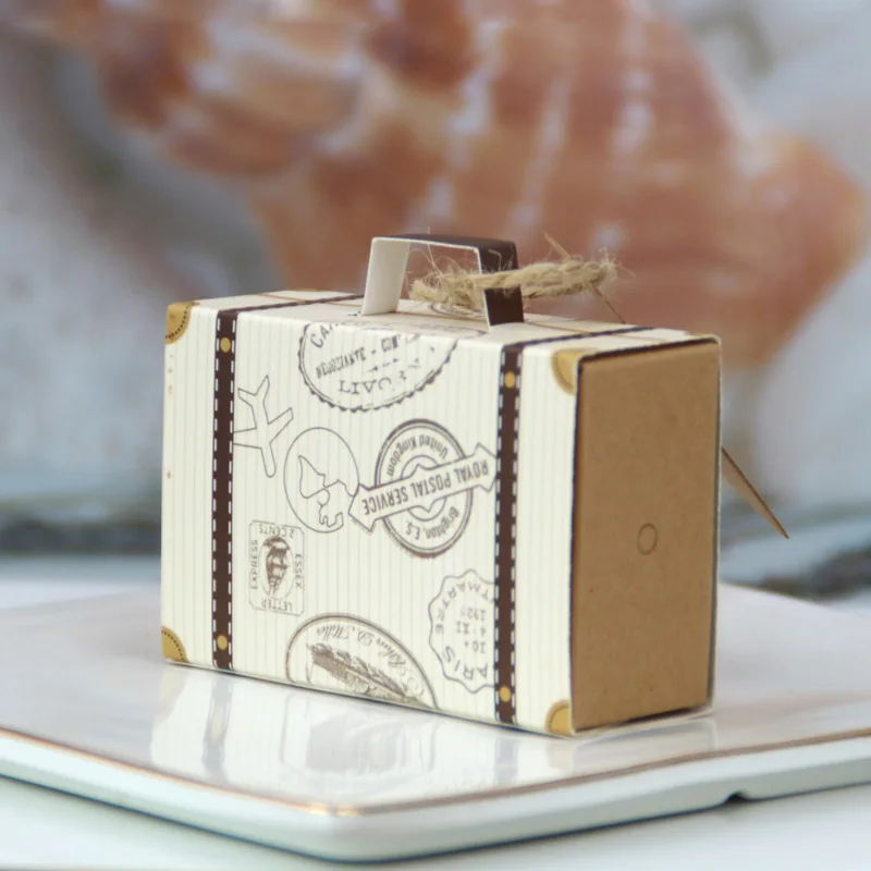 25pcs New Design Mini Suitcase Shaped Candy Box Candy Packaging for Birthday Children‘s Day Wedding Party Decorations Supplies
25pcs New Design Mini Suitcase Shaped Candy Box Candy Packaging for Birthday Children‘s Day Wedding Party Decorations Supplies