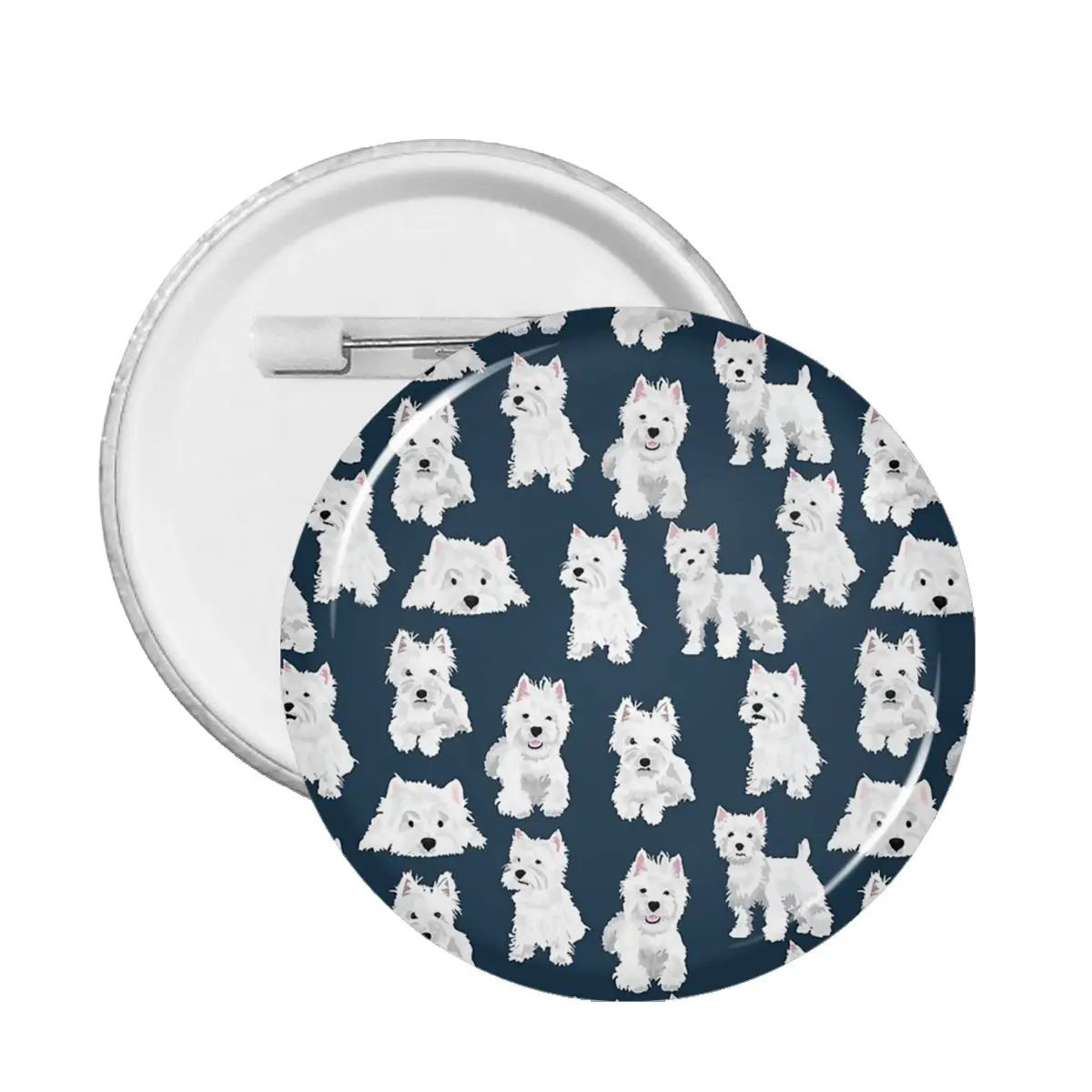 59mm Westie Badge Novelty Anime Accessories for Backpack West Highland Terrier Dog Cute Puppy Brooch Pins
59mm Westie Badge Novelty Anime Accessories for Backpack West Highland Terrier Dog Cute Puppy Brooch Pins