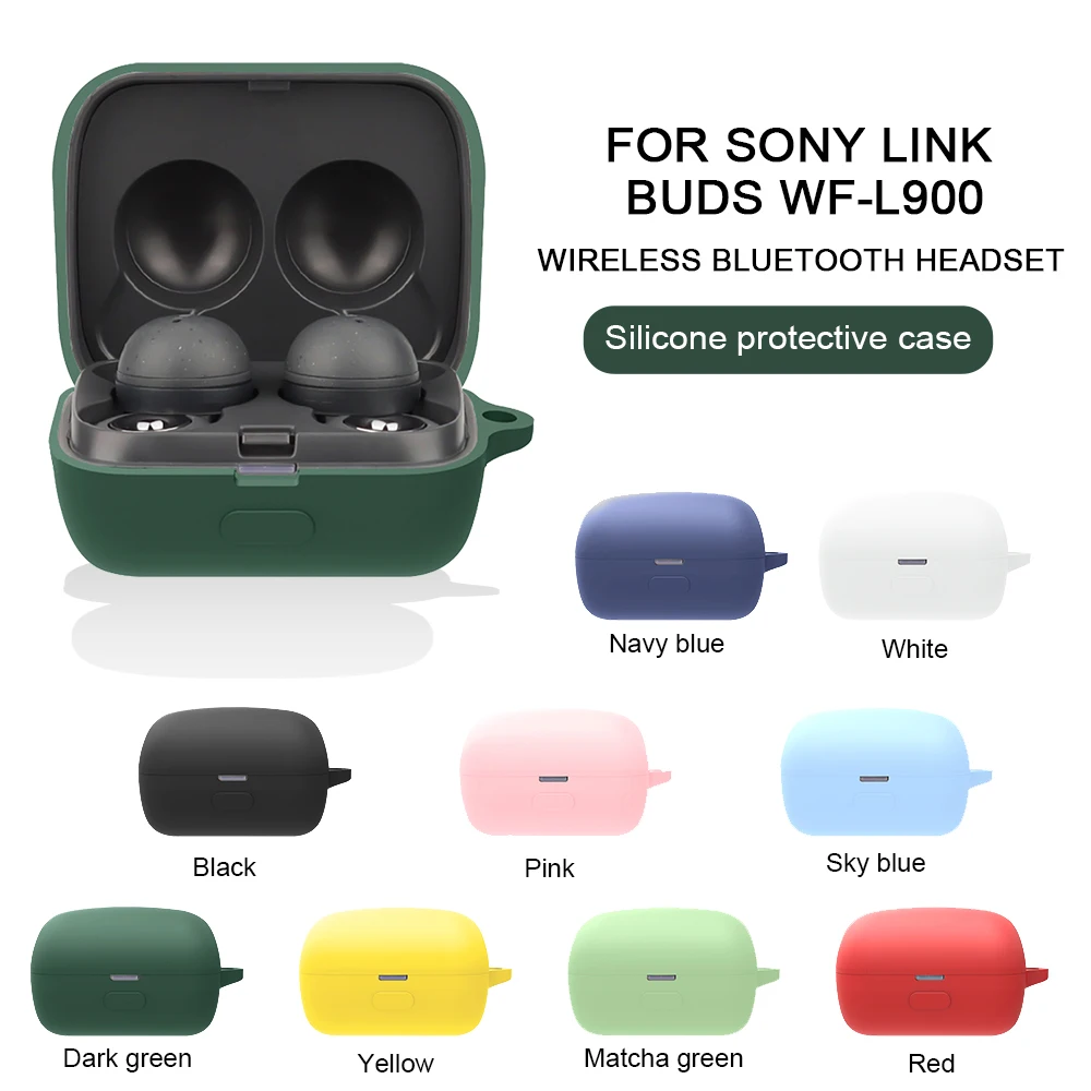 Чехол для SONY Link Buds WF L900, мягкий силиконовый чехол для SONY Link Buds WF-L900, защитный чехол для Link Buds WF-L900 с пряжкой
Чехол для SONY Link Buds WF L900, мягкий силиконовый чехол для SONY Link Buds WF-L900, защитный чехол для Link Buds WF-L900 с пряжкой