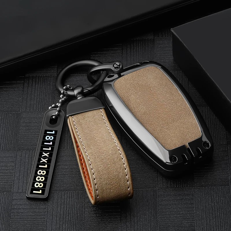 

Suitable for Toyota Crown Land Key Case Key Chain2021 14th Generation 2.5L High-end Metal Case