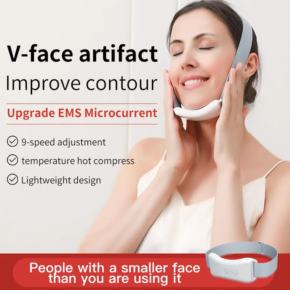 V-Face Lifting Massager Instrument Face EMS Facial Lifter Firming Double Chin Reduce Beauty Device
V-Face Lifting Massager Instrument Face EMS Facial Lifter Firming Double Chin Reduce Beauty Device