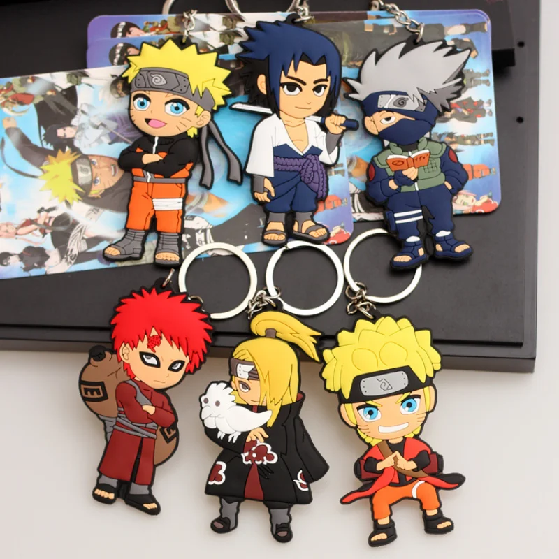 Naruto Anime Keychain Kawaii Cartoon Figure Kakashi Sasuke Gaara Doll Keychain Accessory Charms Children Toys Birthday Gift
Naruto Anime Keychain Kawaii Cartoon Figure Kakashi Sasuke Gaara Doll Keychain Accessory Charms Children Toys Birthday Gift