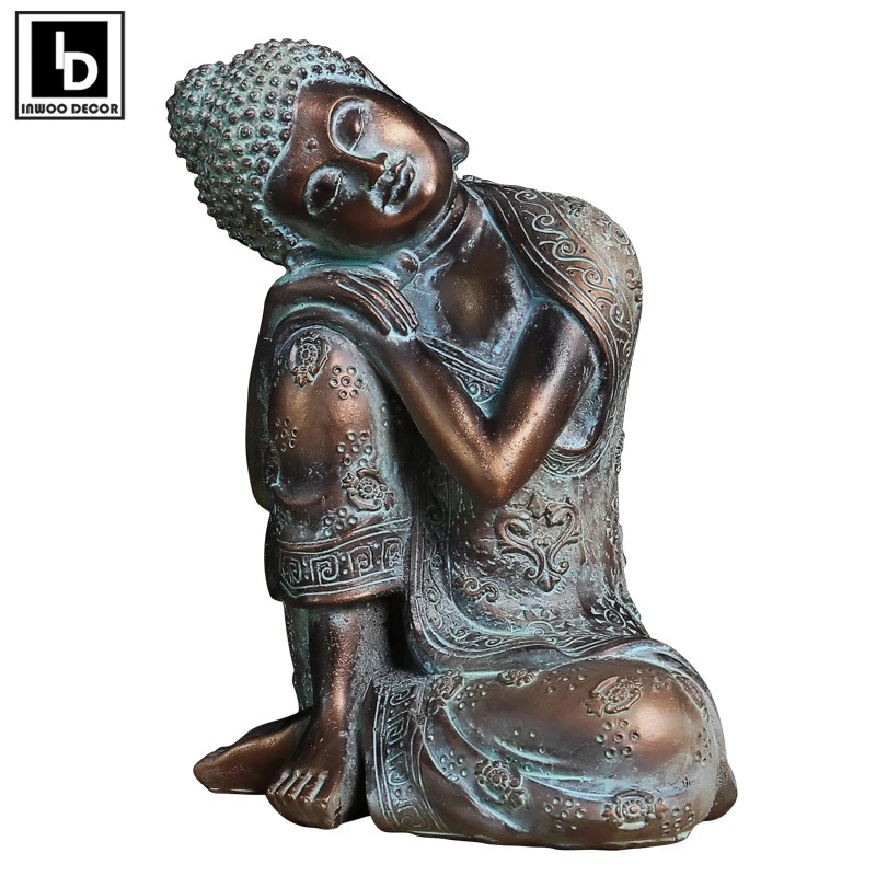 Retro Sleeping Buddha Reisn Figurine Buddhist Monk Statues Desktop Living Room Decoration Witchcraft Feng Shui Accessories Gifts
Retro Sleeping Buddha Reisn Figurine Buddhist Monk Statues Desktop Living Room Decoration Witchcraft Feng Shui Accessories Gifts