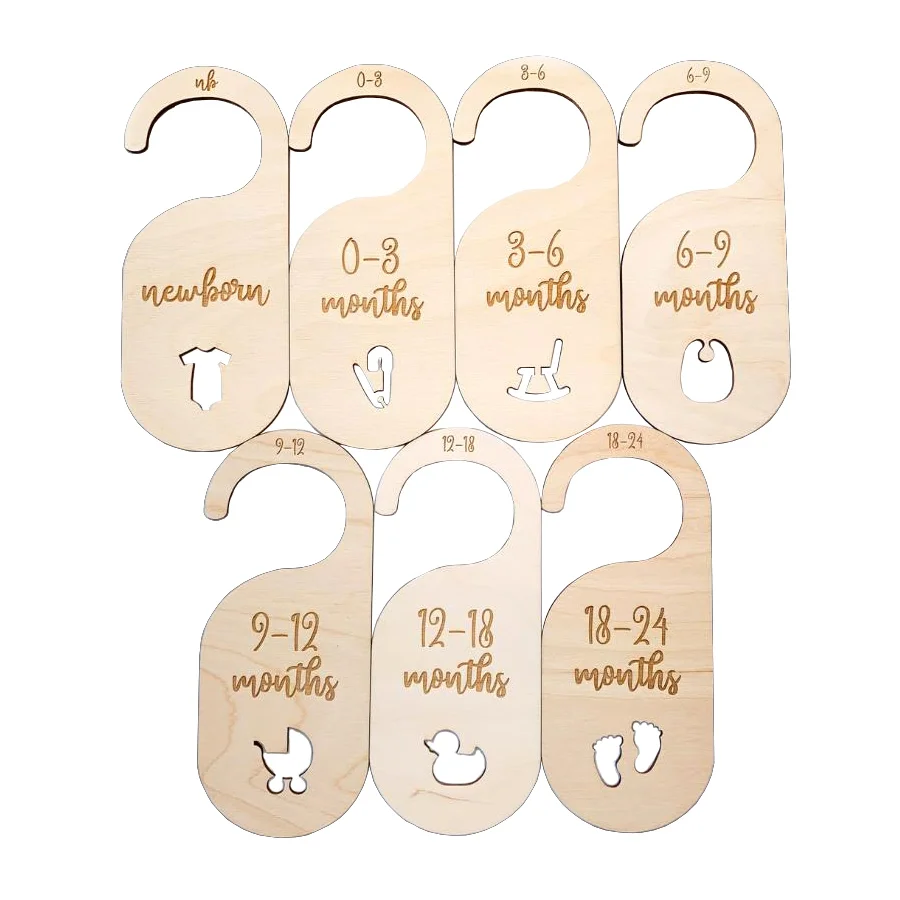 Newborn Infant to 24 Months Wooden Wardrobe dividers Home Nursery Baby Closet Divider of 7 Pieces
Newborn Infant to 24 Months Wooden Wardrobe dividers Home Nursery Baby Closet Divider of 7 Pieces