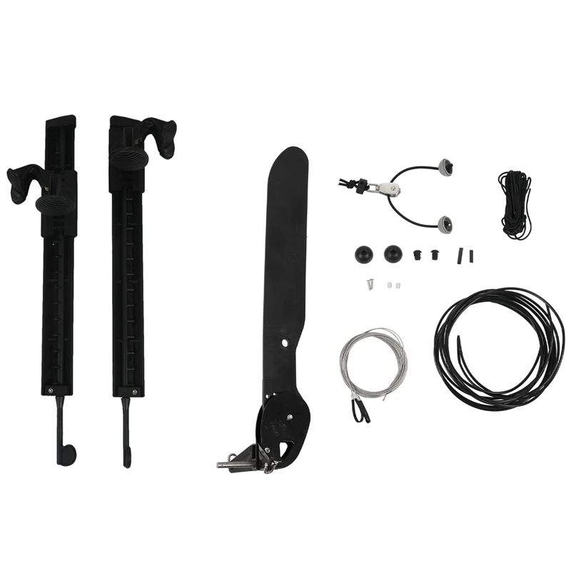 1Set Adjustable Kayak Pedal Foot Controlling System Canoe & 1Set Alloy Canoe Kayak Boat Tail Kayak Rudder Direction
1Set Adjustable Kayak Pedal Foot Controlling System Canoe & 1Set Alloy Canoe Kayak Boat Tail Kayak Rudder Direction