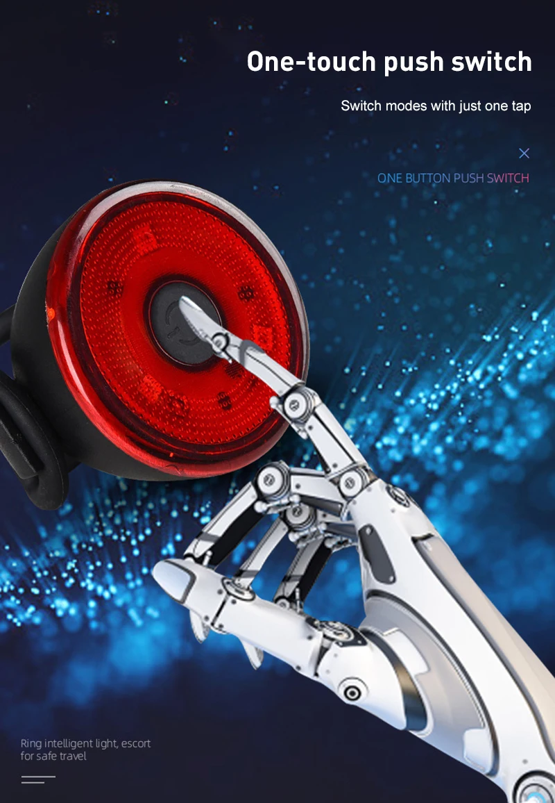 Bicycle Light Waterproof Taillight Battery Type Bike Rear Lights 8-15 Hours Safety Warning Cycling Light Bicycle Accessories 
Bicycle Light Waterproof Taillight Battery Type Bike Rear Lights 8-15 Hours Safety Warning Cycling Light Bicycle Accessories