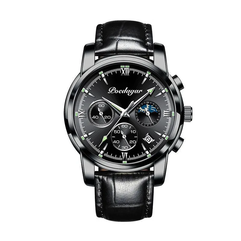 WACQUA20 Men's Quartz Watches Stainless Steel Strap Waterproof Chronograph Business Waterproof Wrist Watch
WACQUA20 Men's Quartz Watches Stainless Steel Strap Waterproof Chronograph Business Waterproof Wrist Watch