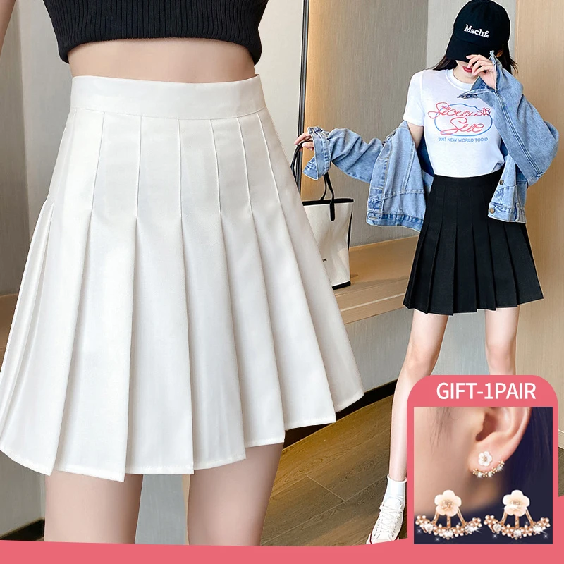 Плиссированная юбка для женщин, милые белые юбки, летняя корейская мода, Однотонная юбка с высокой талией для девочек, одежда в стиле Харадз...
Плиссированная юбка для женщин, милые белые юбки, летняя корейская мода, Однотонная юбка с высокой талией для девочек, одежда в стиле Харадз...