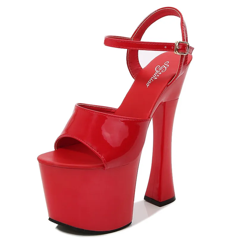 Women Shoes Sexy Thick Bottom Sandals 17cm Black Platform Girls Shoe High Heels Party Club Stripper Shoes Steel Tube Dancing
Women Shoes Sexy Thick Bottom Sandals 17cm Black Platform Girls Shoe High Heels Party Club Stripper Shoes Steel Tube Dancing