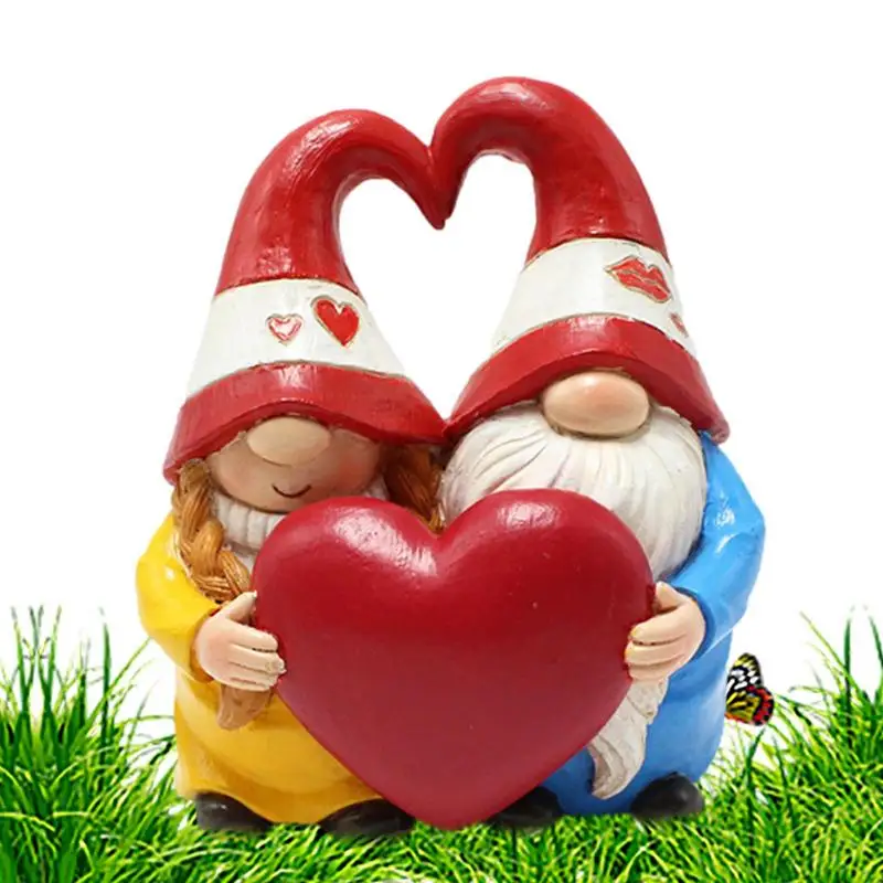 Retro Style Gnome Couple In Love Sculpture | Desktop Handmade Craft Decoration Garden Statue Valentine's Christmas Gift
Retro Style Gnome Couple In Love Sculpture | Desktop Handmade Craft Decoration Garden Statue Valentine's Christmas Gift