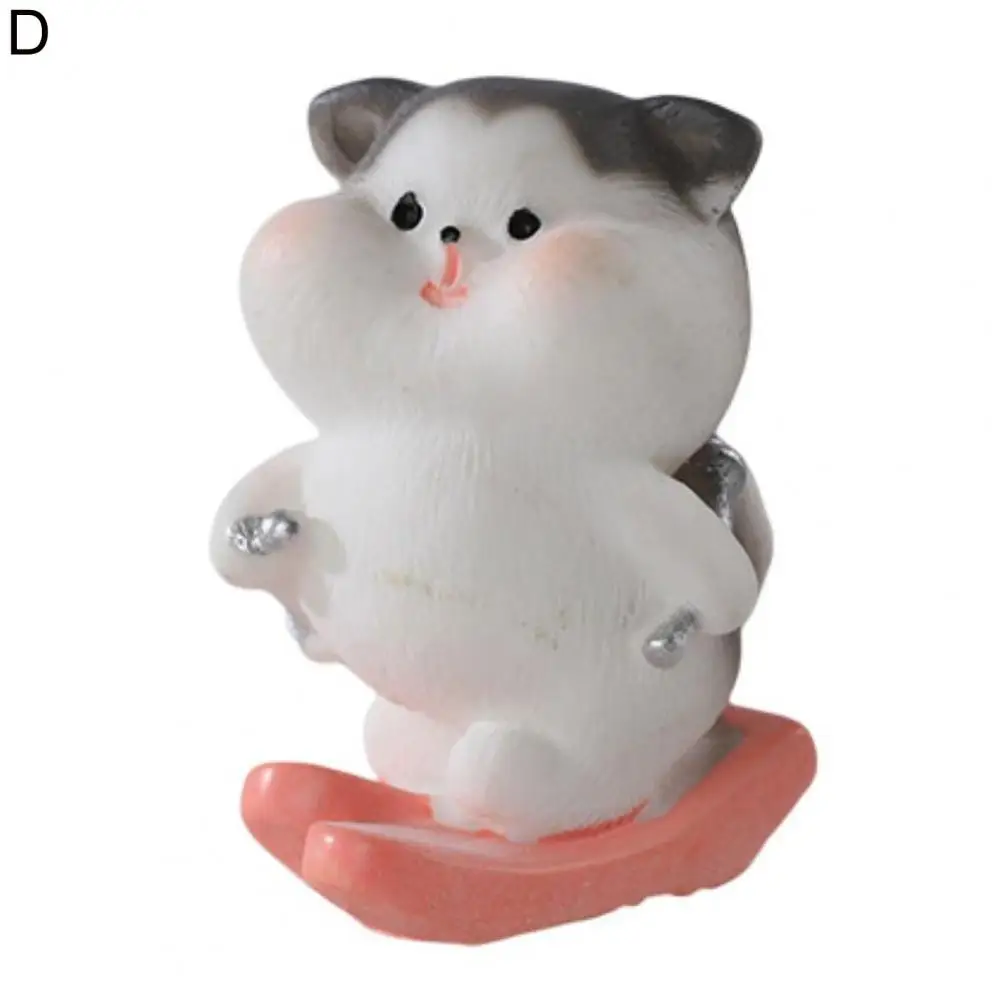 Adorable Animal Figurine Hand-crafted Vivid Appearance Cute Cat Miniature Resin Ornament Reusable Micro Ornament Home Decor
Adorable Animal Figurine Hand-crafted Vivid Appearance Cute Cat Miniature Resin Ornament Reusable Micro Ornament Home Decor