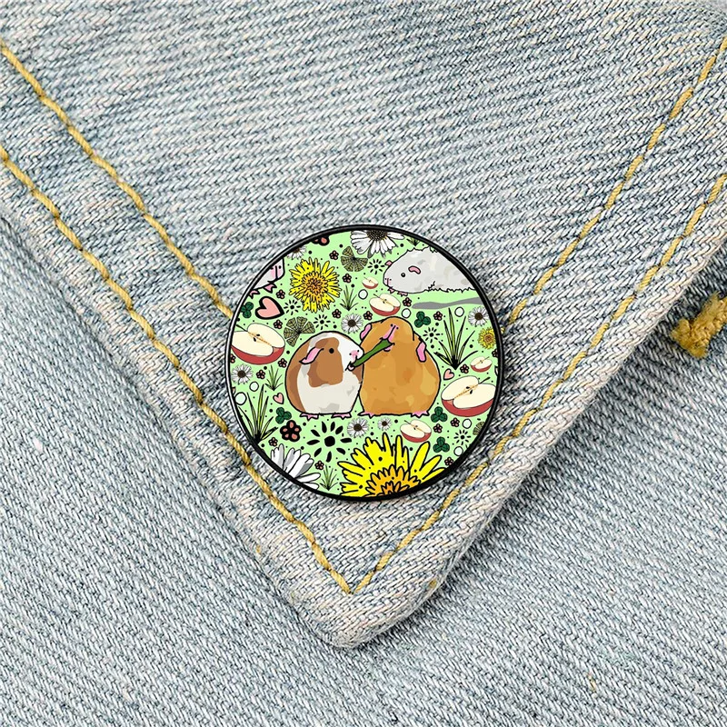 Guinea Pigs in Green Printed Pin Custom Funny Brooches Shirt Lapel Bag Cute Badge Cartoon enamel pins for Lover Girl Friends
Guinea Pigs in Green Printed Pin Custom Funny Brooches Shirt Lapel Bag Cute Badge Cartoon enamel pins for Lover Girl Friends