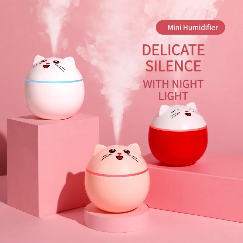 ECHOME Humidifier Mini USB Home Office Car Pregnant Women Baby Water Mute Fine Large Spray Colorful Night Light Aromatherapy 
ECHOME Humidifier Mini USB Home Office Car Pregnant Women Baby Water Mute Fine Large Spray Colorful Night Light Aromatherapy